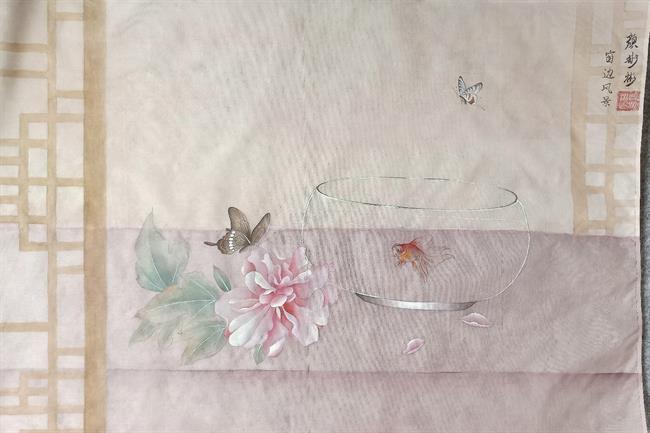 学生艺术作品-绘画作品 《窗边的风景》.jpg 学生艺术作品-绘画作品 《窗边的风景》.jpg